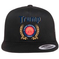 Trump A Fine President 2024 Flat Bill Trucker Hat