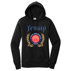 Trump A Fine President 2024 Women's Pullover Hoodie