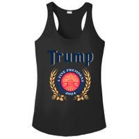 Trump A Fine President 2024 Ladies PosiCharge Competitor Racerback Tank