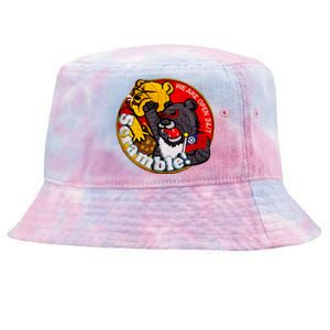 Taiwan Air Force Badge Tie-Dyed Bucket Hat