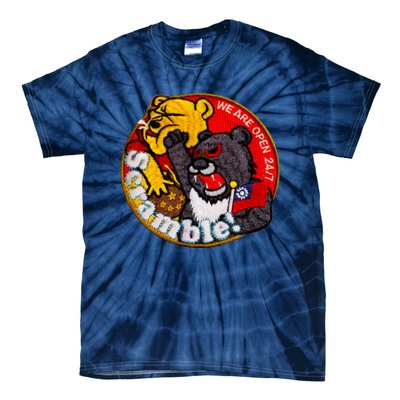 Taiwan Air Force Badge Tie-Dye T-Shirt