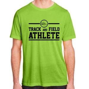 Track And Field Athlete Gift Adult ChromaSoft Performance T-Shirt