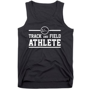 Track And Field Athlete Gift Tank Top