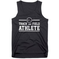 Track And Field Athlete Gift Tank Top