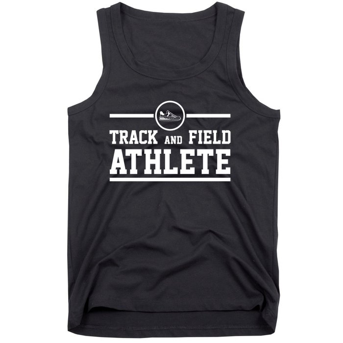 Track And Field Athlete Gift Tank Top