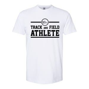 Track And Field Athlete Gift Softstyle CVC T-Shirt