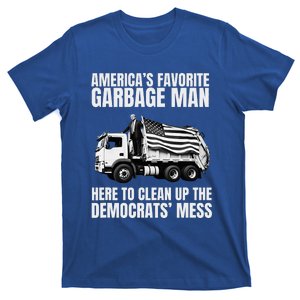 Trump AmericaS Favorite Garbage Man Trash Truck Photo Maga T-Shirt