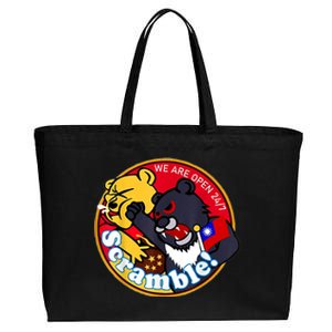 Taiwan Air Force Badge Cotton Canvas Jumbo Tote