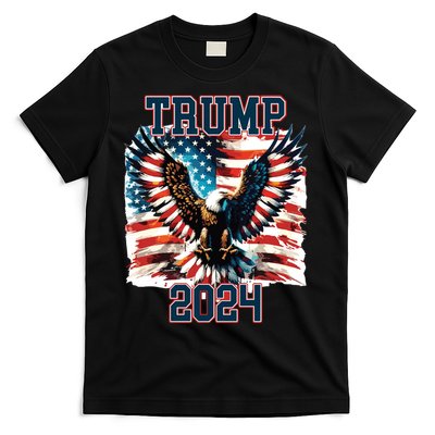 Trump American Flag President Election T-Shirt