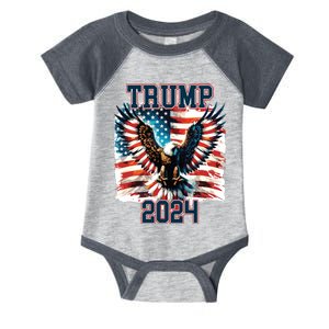 Trump American Flag President Election Infant Baby Jersey Bodysuit