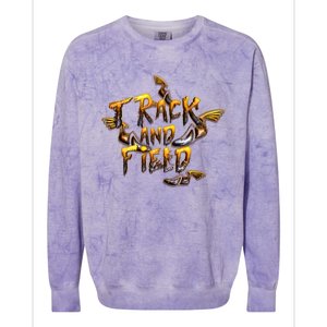 Track And Field Colorblast Crewneck Sweatshirt