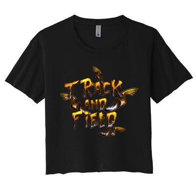 Track And Field Crop Top