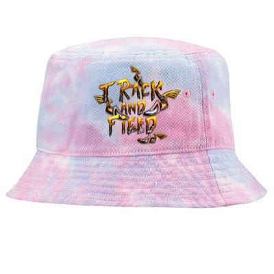 Track And Field Tie-Dyed Bucket Hat