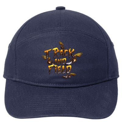 Track And Field 7-Panel Snapback Hat