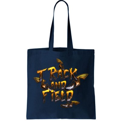 Track And Field Tote Bag