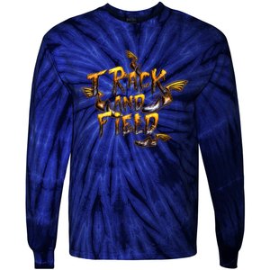 Track And Field Tie-Dye Long Sleeve Shirt