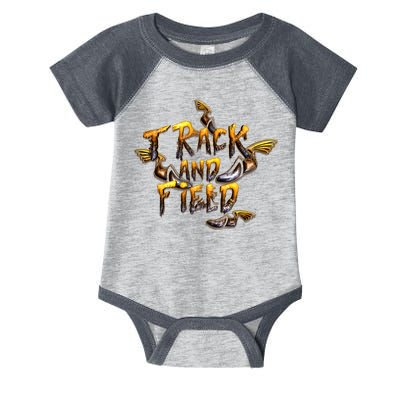Track And Field Infant Baby Jersey Bodysuit