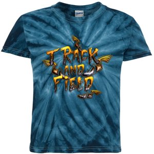 Track And Field Kids Tie-Dye T-Shirt