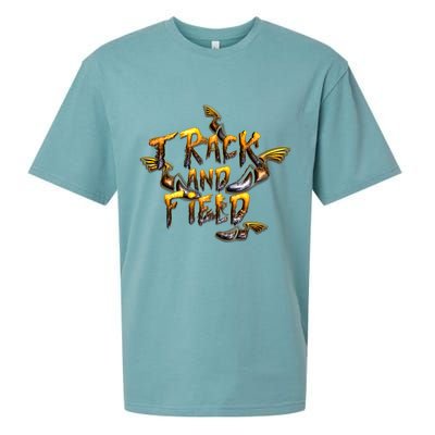 Track And Field Sueded Cloud Jersey T-Shirt