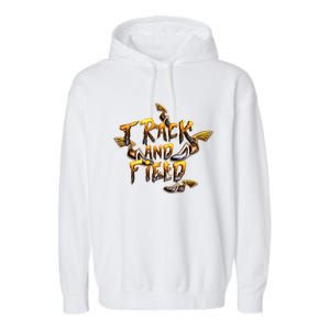 Track And Field Garment-Dyed Fleece Hoodie