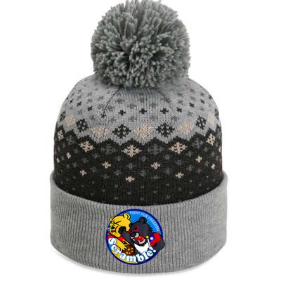 Taiwan Air Force Badge The Baniff Cuffed Pom Beanie