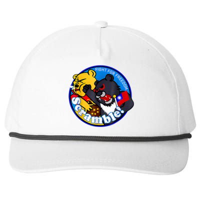 Taiwan Air Force Badge Snapback Five-Panel Rope Hat