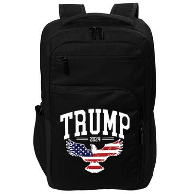 Trump American Flag Pro Trump Impact Tech Backpack