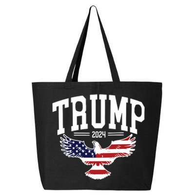 Trump American Flag Pro Trump 25L Jumbo Tote