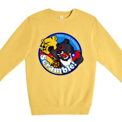 Taiwan Air Force Badge Premium Crewneck Sweatshirt