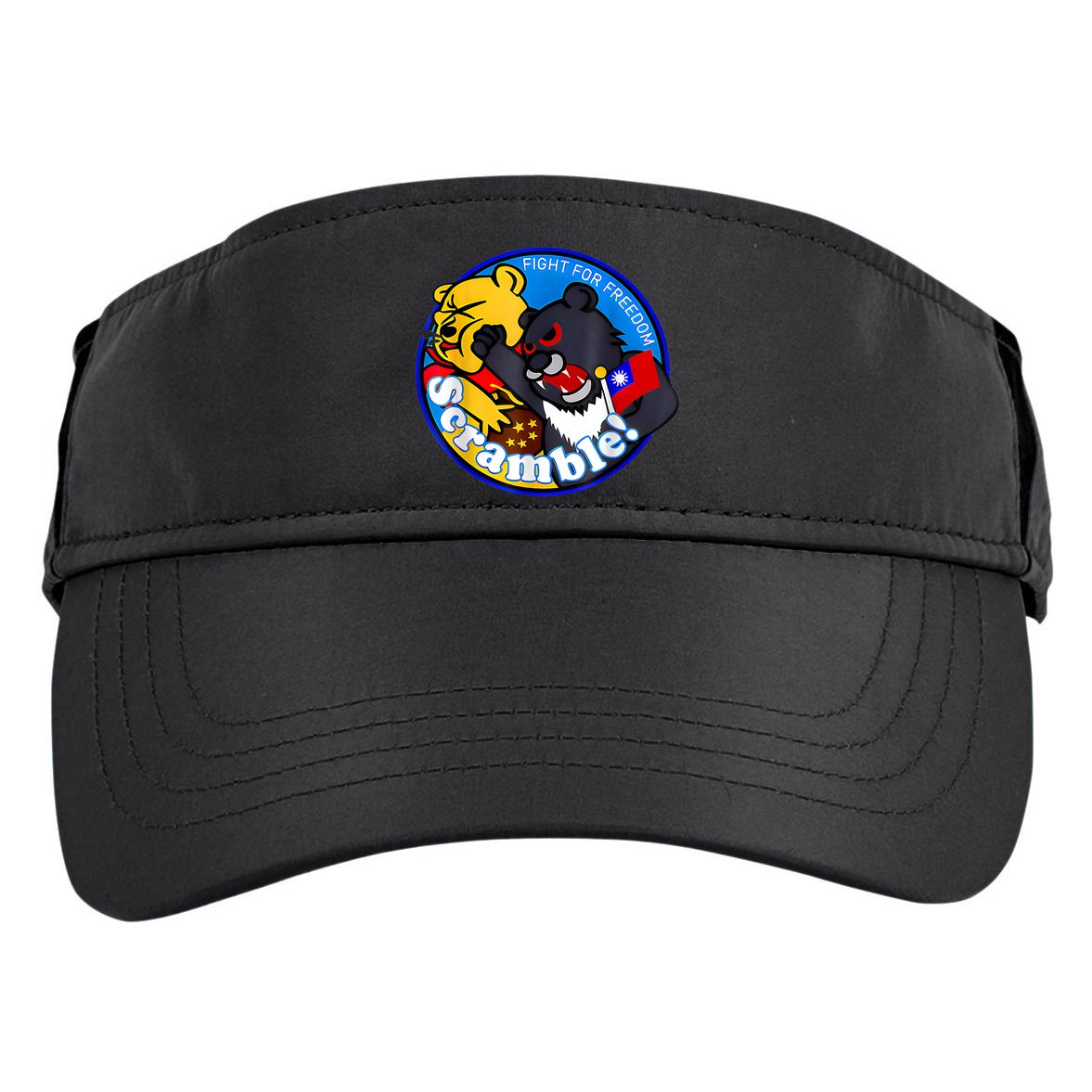 Taiwan Air Force Badge Adult Drive Performance Visor