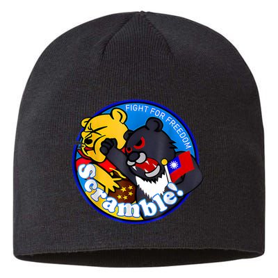 Taiwan Air Force Badge Sustainable Beanie