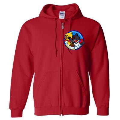 Taiwan Air Force Badge Full Zip Hoodie