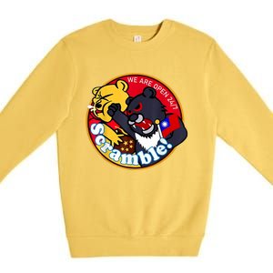 Taiwan Air Force Badge Premium Crewneck Sweatshirt