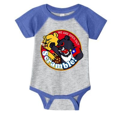 Taiwan Air Force Badge Infant Baby Jersey Bodysuit