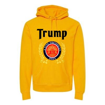 Trump A Fine President 2024 Premium Hoodie