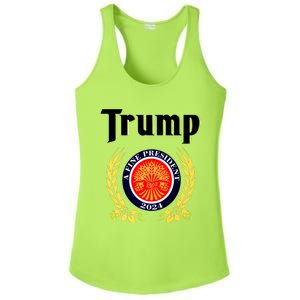 Trump A Fine President 2024 Ladies PosiCharge Competitor Racerback Tank