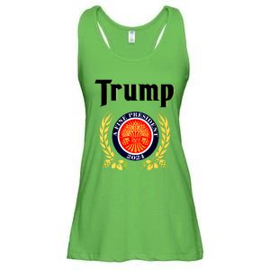 Trump A Fine President 2024 Ladies Essential Flowy Tank