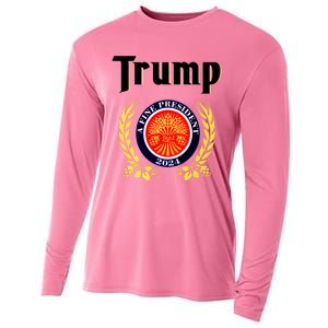 Trump A Fine President 2024 Cooling Performance Long Sleeve Crew