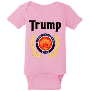 Trump A Fine President 2024 Baby Bodysuit