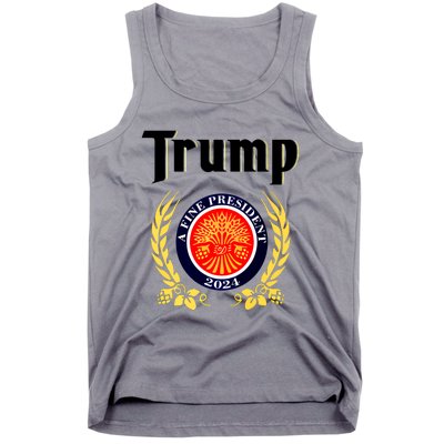 Trump A Fine President 2024 Tank Top