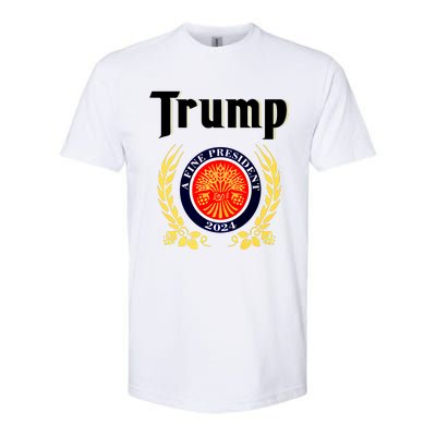 Trump A Fine President 2024 Softstyle® CVC T-Shirt