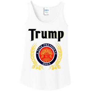 Trump A Fine President 2024 Ladies Essential Tank