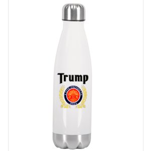 Trump A Fine President 2024 Stainless Steel Insulated Water Bottle