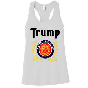 Trump A Fine President 2024 Women's Racerback Tank