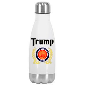 Trump A Fine President 2024 Stainless Steel Insulated Water Bottle