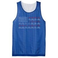 Tractor American Flag Farmer Mesh Reversible Basketball Jersey Tank