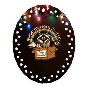 Tattoos Are For Felons Funny For Men Women Ceramic Oval Ornament