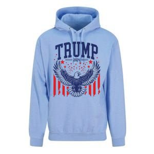 Trump American Flag Pro Trump America Unisex Surf Hoodie