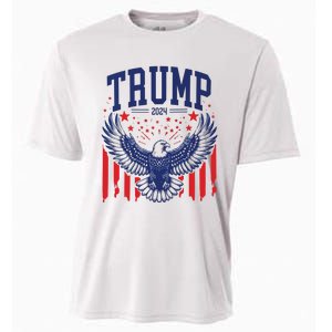 Trump American Flag Pro Trump America Cooling Performance Crew T-Shirt