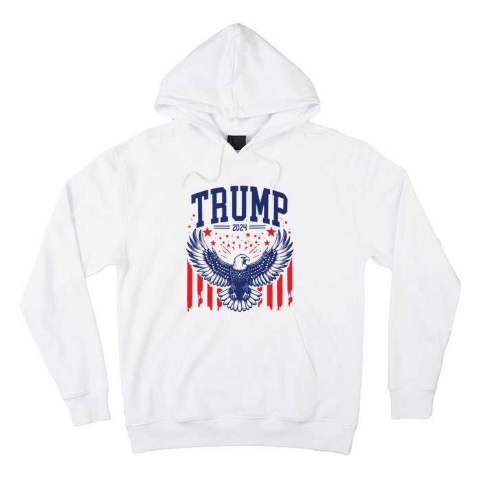 Trump American Flag Pro Trump America Hoodie